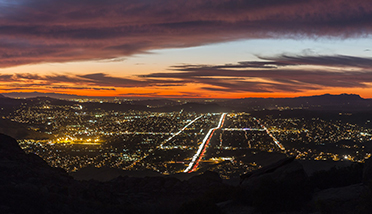 SIMI VALLEY AT NIGHT